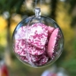 Preview: Fillable Clear Bauble - 60mm